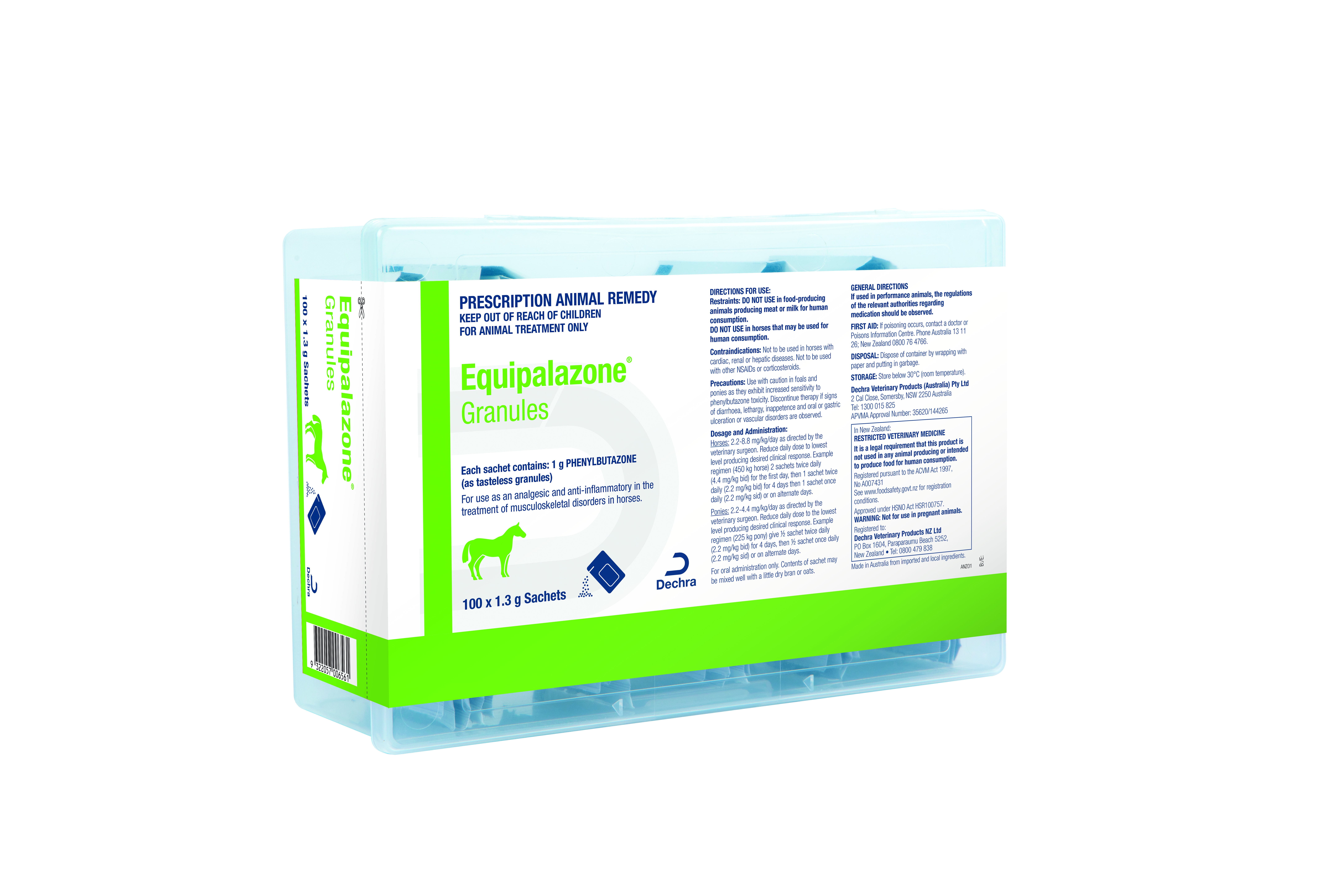 Equipalazone Granules